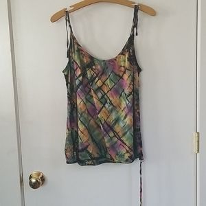 Lucky brand tie dye tank